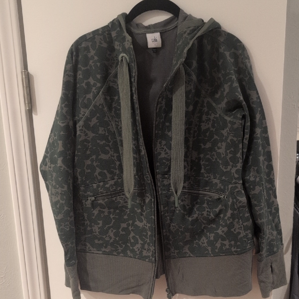 CAbi Olive Camo Hoodie